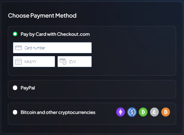 FXIFY-Choose-Your-Payment-Method