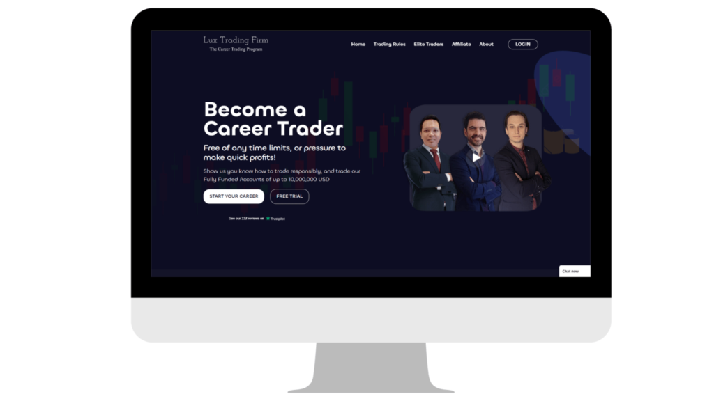 Lux-Trading-Firm-Homepage