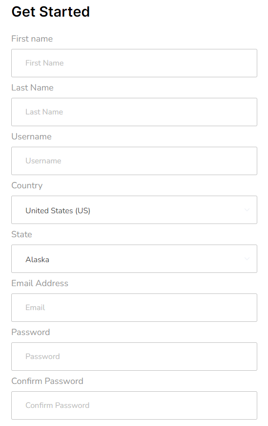 MyFundedFX-Registration-Form