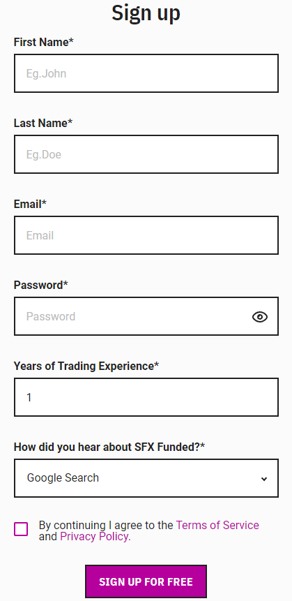 SFX-Funded-Registration-Form