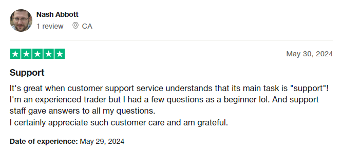 SabioTrade-Trustpilot-Comment-2