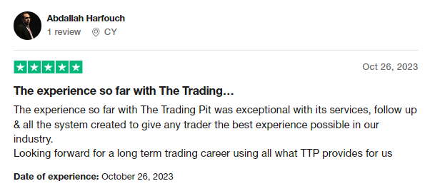 The-Trading-Pit-Trustpilot-Comment-2